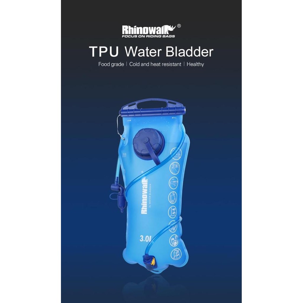 Water Bladder Rhinowalk Hydration Bladder Flexible Brush 2L Rk18101