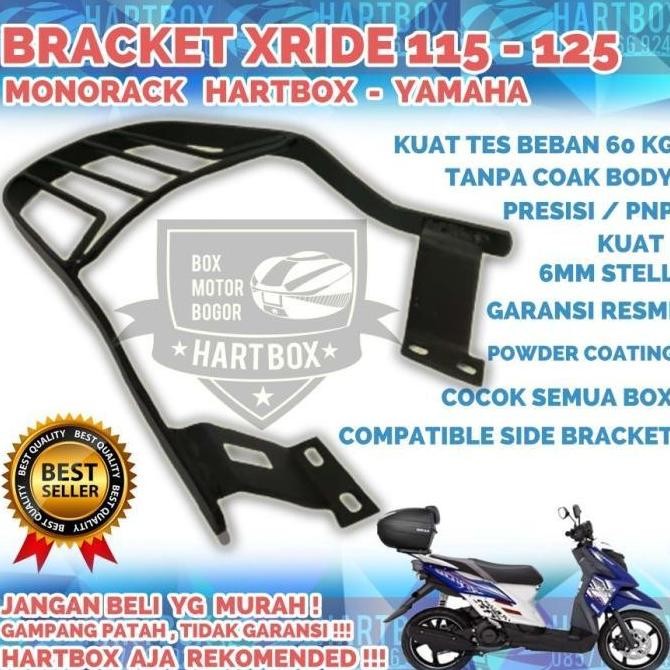 Bracket Breket Behel Braket box motor XRIDE YAMAHA X-RIDE 115 125