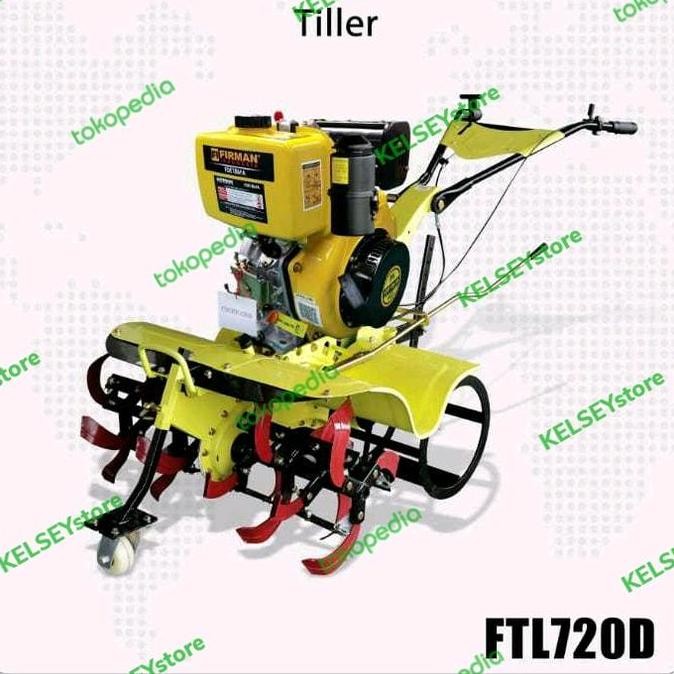 ><><><] Cultuvator Firman FTL720 / Mesin Diesel Solar FTL 720 otomatis starter