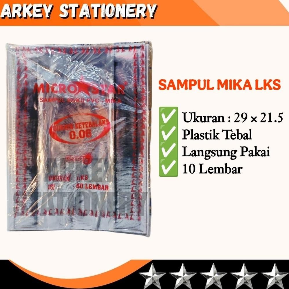 

SAMPUL BUKU MIKA QWARTO BOXY LKS FOLIO / SAMPUL BUKU PLASTIK