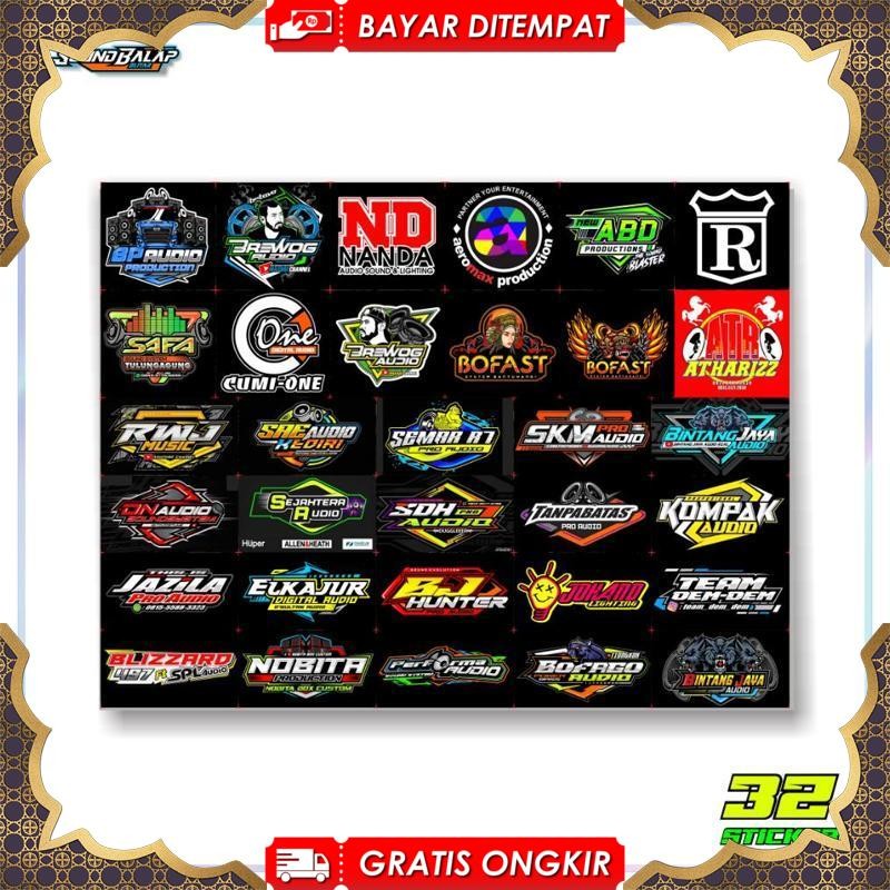 

Flash Sale 8.8 Stiker Sound System Vynil Doff Jeruk Anti Air Isi 28/25/26/31/32 Brewog Brengos K5 Maximal Hrj Riswanda Au02