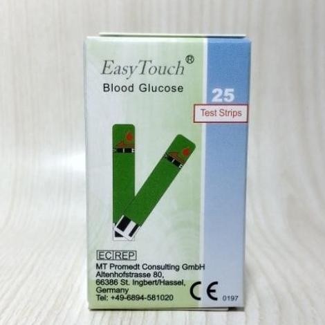 Strip Gula Darah Easy Touch Strip Glucosa Strip Blood Glucosa EasyTouch