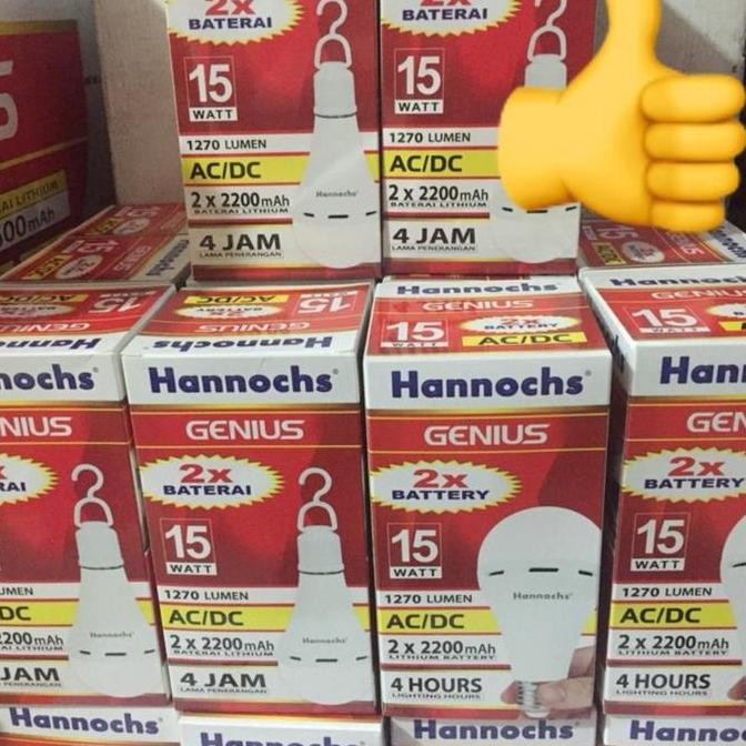 Lampu Emergency Hannochs Genius 15 Watt