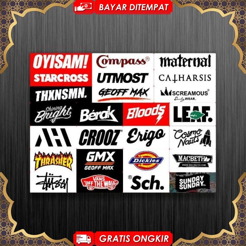 

Cucii Gudang Stiker Distro / Sticker Clothing / Jackcloth / Hypebeast Vynil Doff Jeruk Ev46