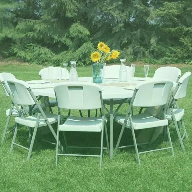 TERBARU MEJA MAKAN LIPAT PANJANG MEJA LIPAT PLASTIK MEJA MAKAN PORTABLE MEJA LIPAT OUTDOOR