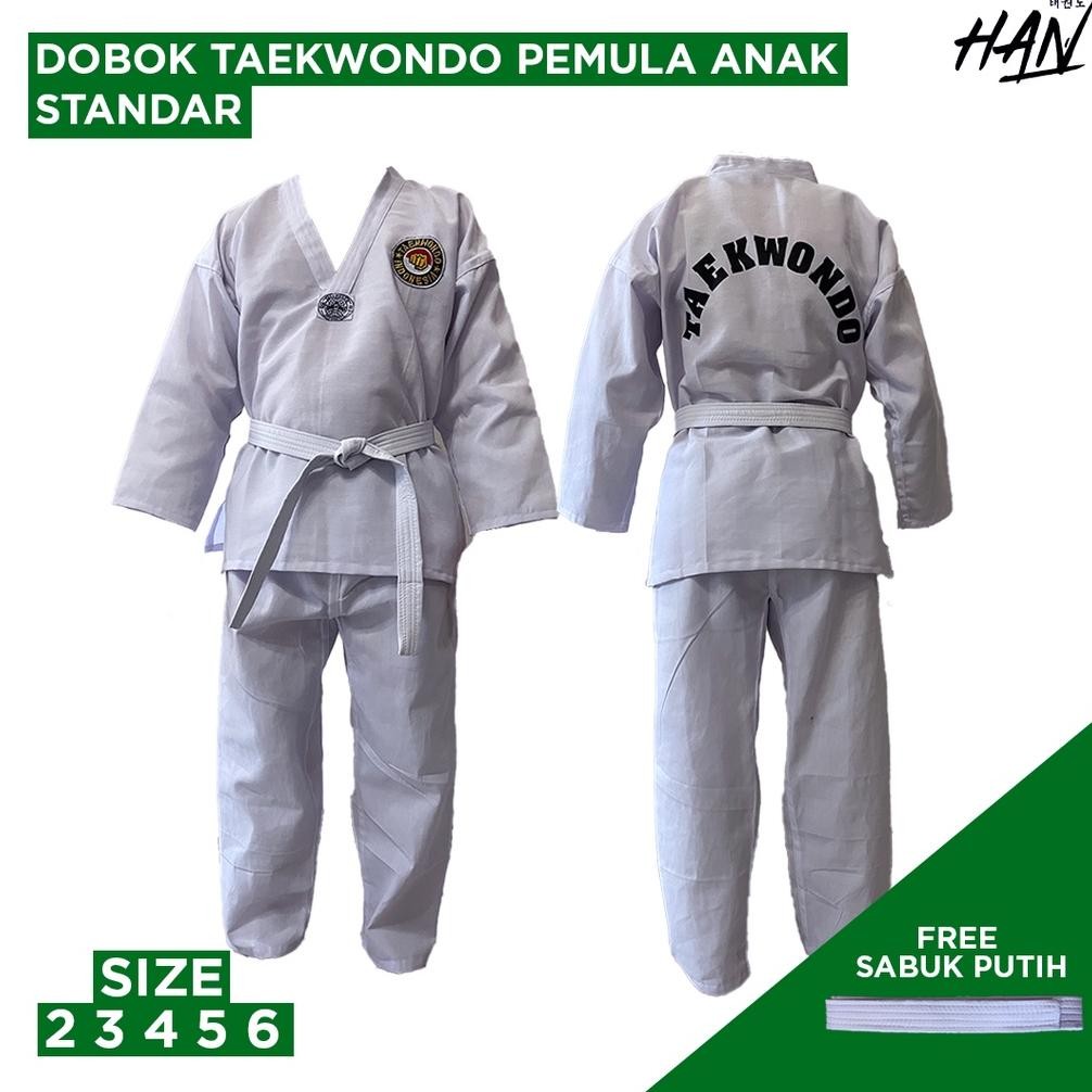 [Standar Anak] Baju Dobok Taekwondo Anak untuk Pemula Kualitas Standar Nugi