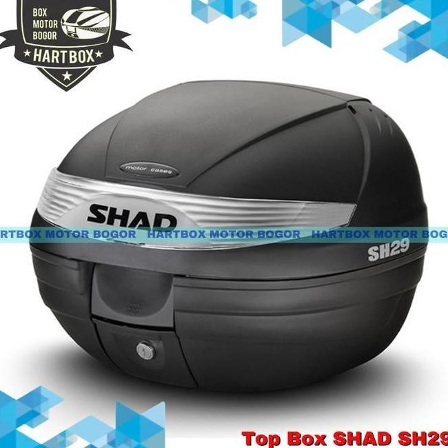 Box Motor Shad SH29 | TopBox Original Shad SH 29 Black Box Atas Kecil