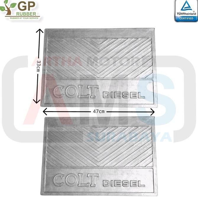 MUD GUARD TRUK CANTER RAGASA PS | KARPET KARET RODA PENAHAN LUMPUR TEBAL & AWET