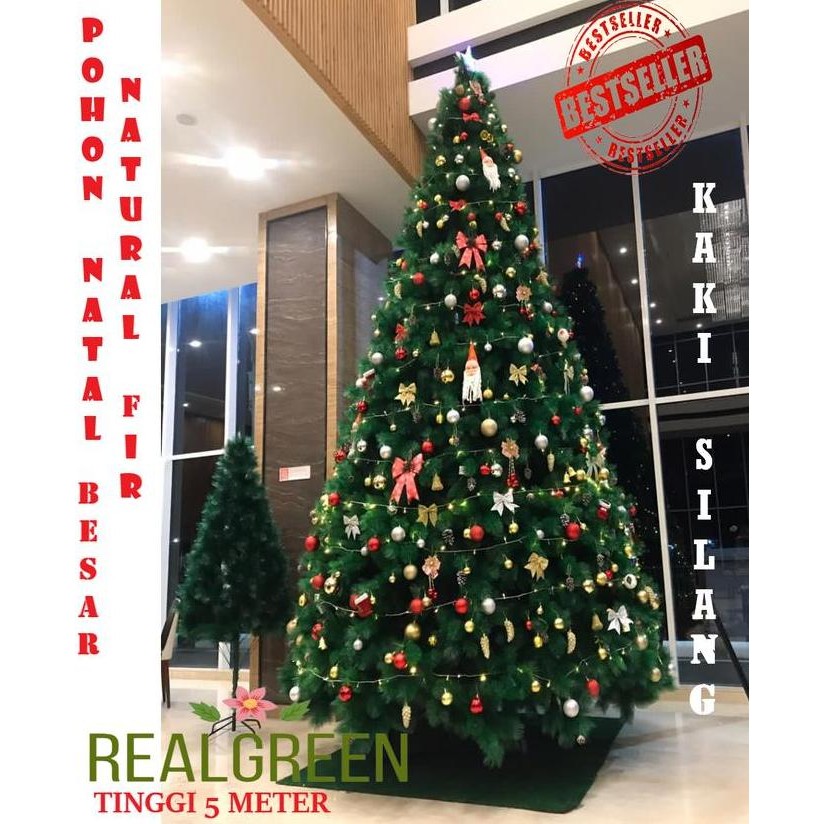 Pohon Natal Jumbo Besar Khusus Gedung Tinggi Outdoor Seo