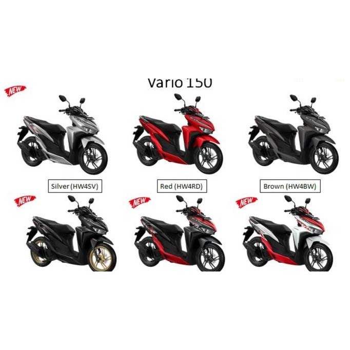 paketan body depan vario 125 150 new tahun 2018 2019 2020 Hitam doff