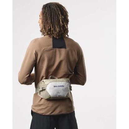 Sale Salomon - Trailblazer Belt (Vintage Khaki/Glacier Gray) Tas Pinggang