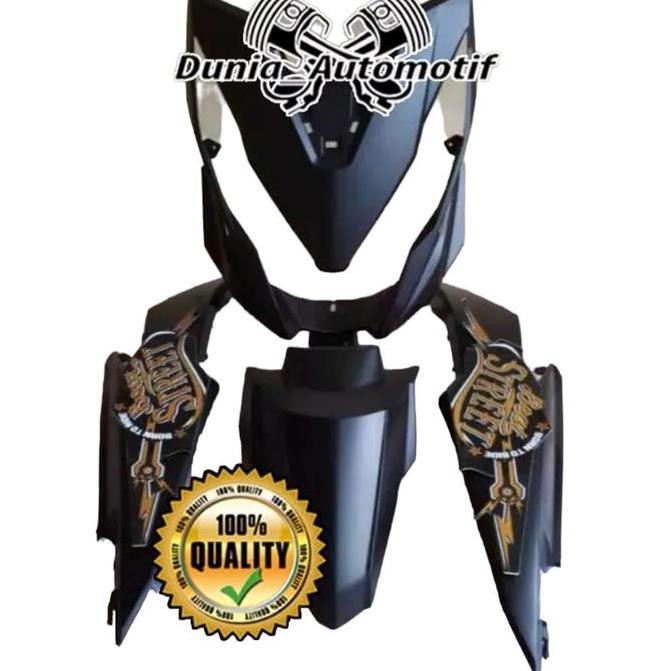 full bodi halus honda beat street hitam dop tahun 2016-2019 Motorcycle