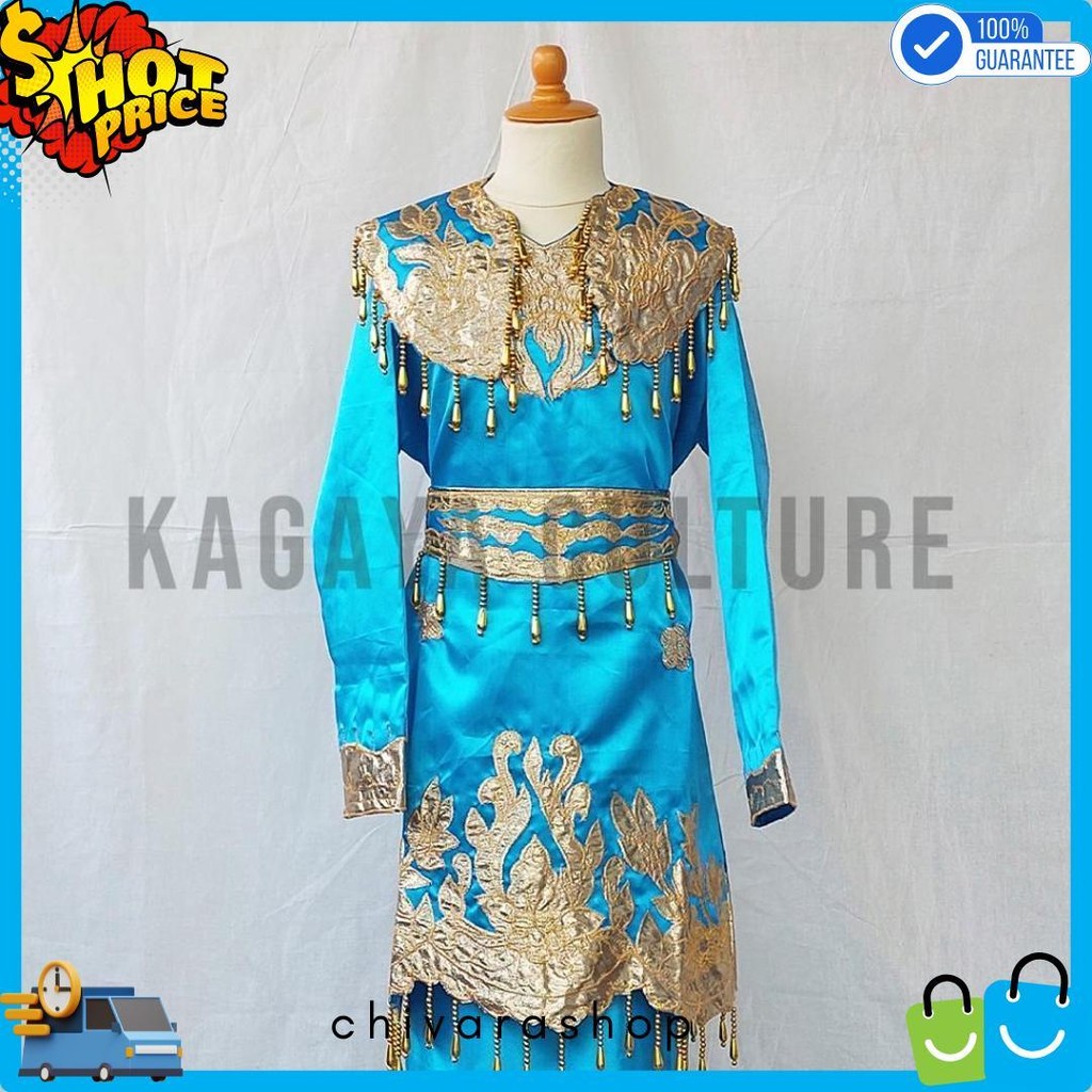 Baju Adat Minang Bordir Cewek Smp Rok Lilit - Baju Tari Bordir Adat Minang Smp - Baju Karnaval Adat 