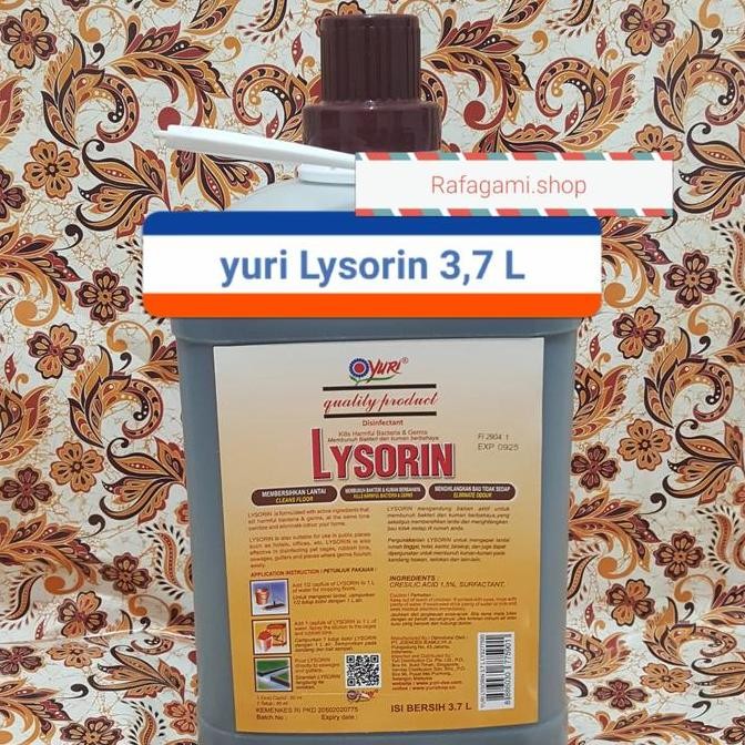 ready lysorin desinfektan 3,7 liter