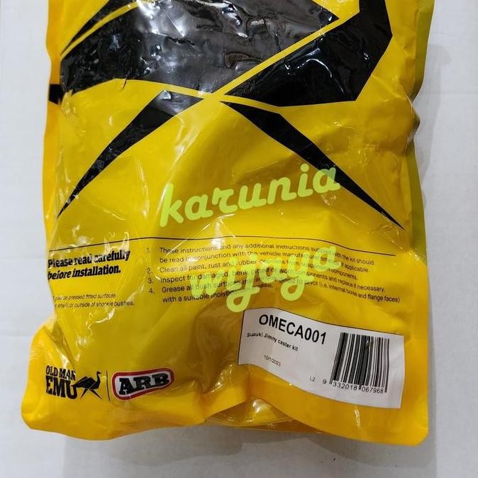 SUZUKI JIMNY 2019 OLD MAN EMU CASTOR KIT