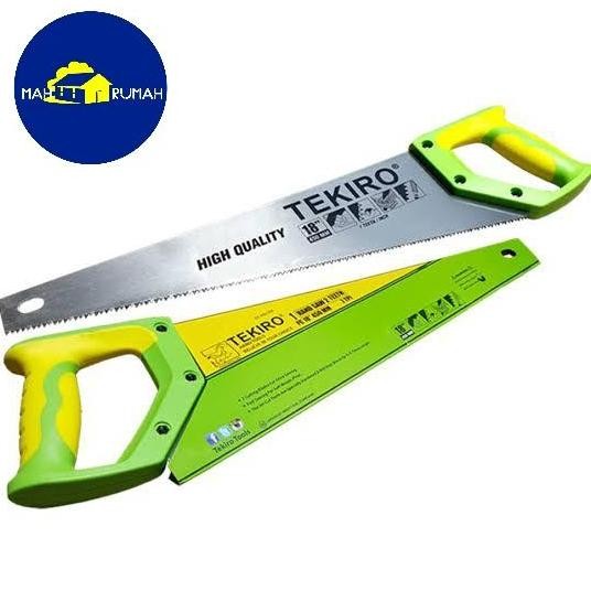 Gergaji Kayu Belah Fiber Graji Gorok 2 Mata Asah - TEKIRO 18" 18 inch