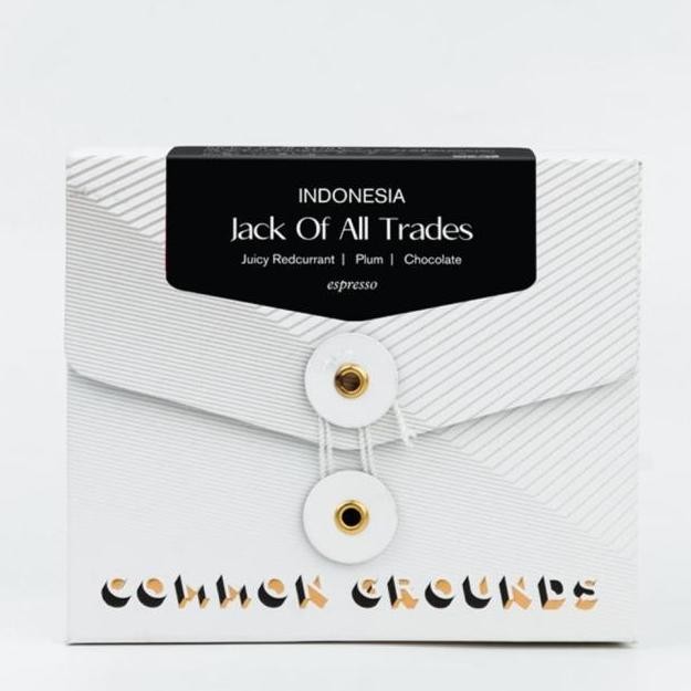 

(PROMO) COMMON GROUNDS ESPRESSO BLEND ARABICA COFFEE: JACK OF ALL TRADES 200GR