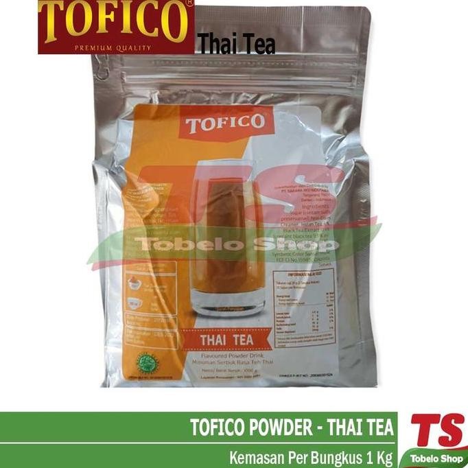 

TOFICO THAI TEA POWDER / TOFICO POWDER THAI TEA / BUBUK MINUMAN THAI TEA / TOFICO POWDER THAI TEA / TOFICO THAI TEA POWDER