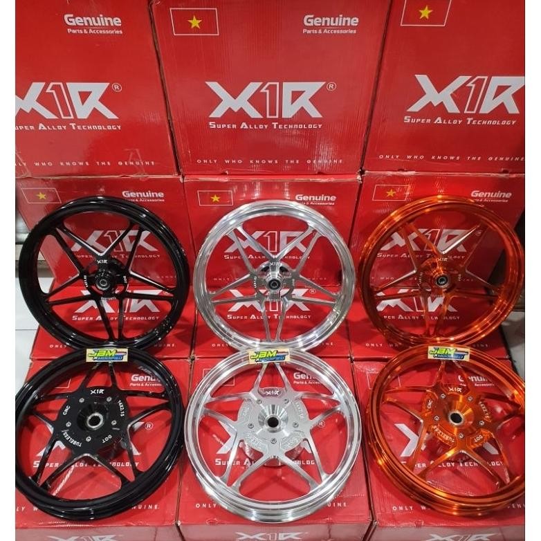 Velg X1R Original Vietnam Honda Vario 12/10/160/110/Beat/Scoopy/Genio Yamaha Mio/Soul/Fino Model Bin