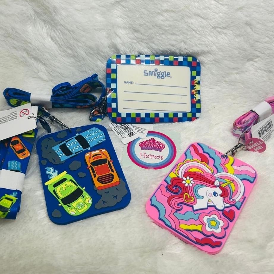

Smgle Lanyard Name Tag Tali Kartu Cars Miey Uncorn