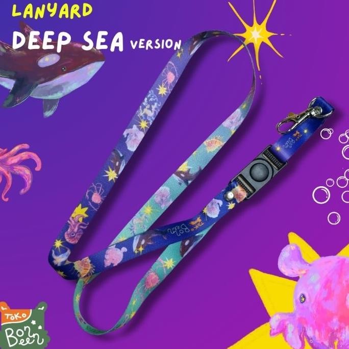 

Lanyard Deep Sea Bonbeen Tali Id Card Tema Laut