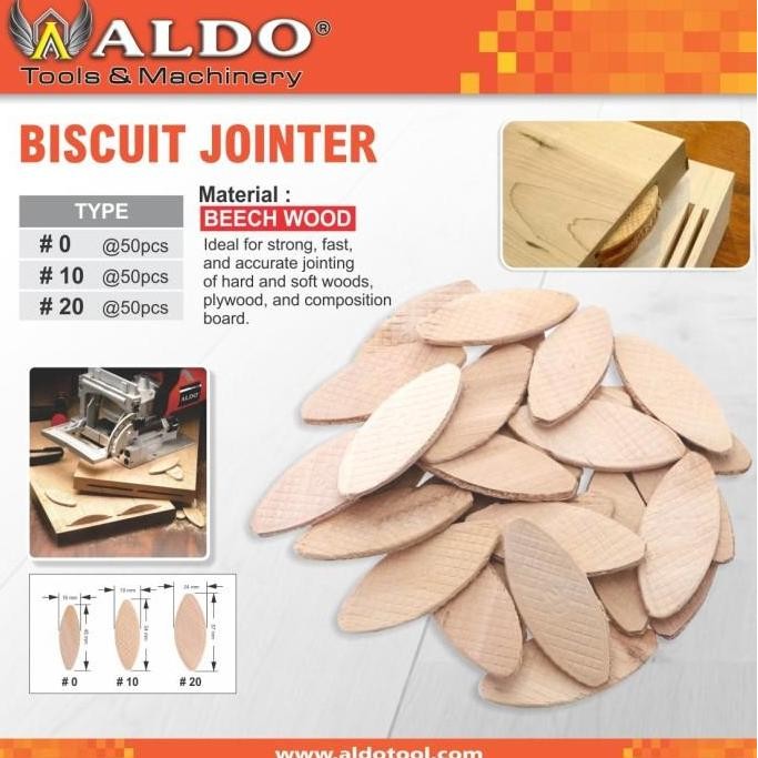 

[Expert] BISCUIT JOINTER / PENYAMBUNG KAYU / BISKUIT KAYU MERK ALDO