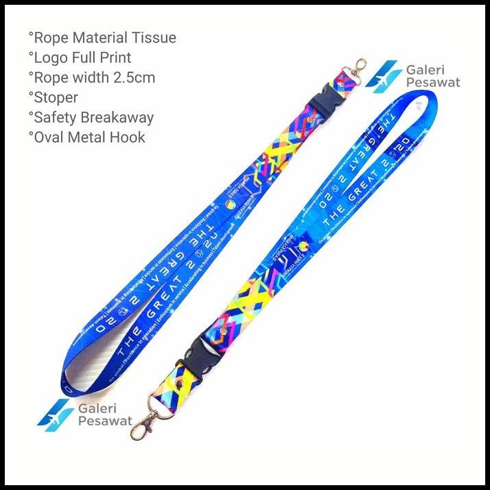 

Lanyard / Gantungan Tali ID Angkasa Pura