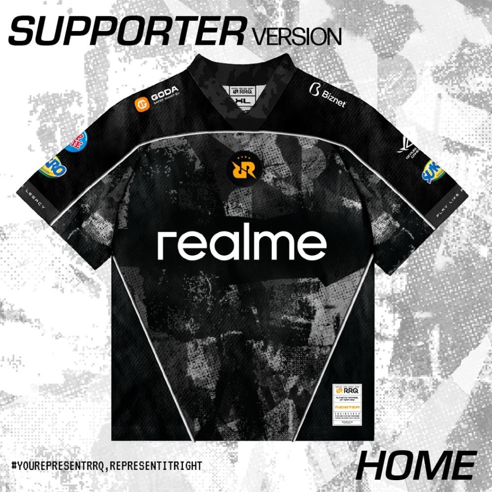 ''Terlaris" Rrq Meister Mid 202 Jersey Supporter Home||No Nickname Murah