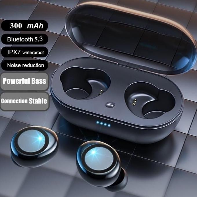 Upgrade Tws Y50 Bluetooth 5.3 Wireless Earphone Bass Earbuds