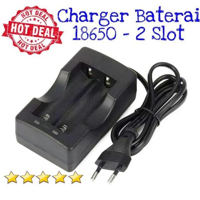 SALE CHARGER KABEL 2 SLOT BATERAI ULTRAFIRE 18650 USB CHARGER LITHIUM ION