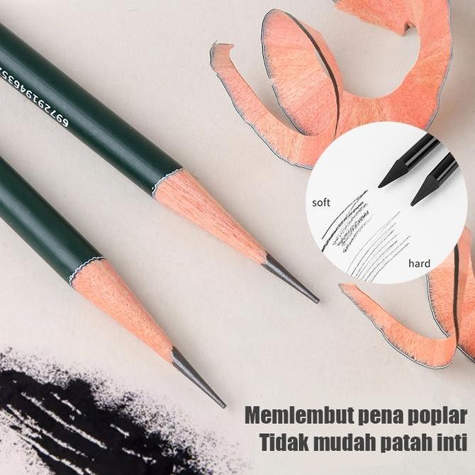 

Baru Set Pensil Gambar 19/27Pcs Drawing Sketch Pencil Set Tin Box Profesional Art