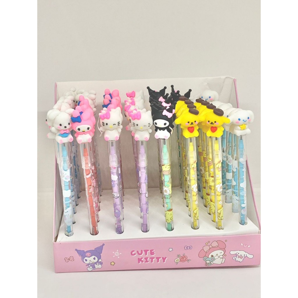 

Pensil Bensia Fancy Karakter motif lucu- KUROMI/MELODY/CINNAMON/HELLOKITTY