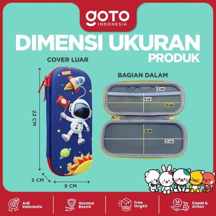 

Baru Goto Jayden Kotak Pensil 3D Anak Karakter Timbul Lucu Alat Tulis Sekolah