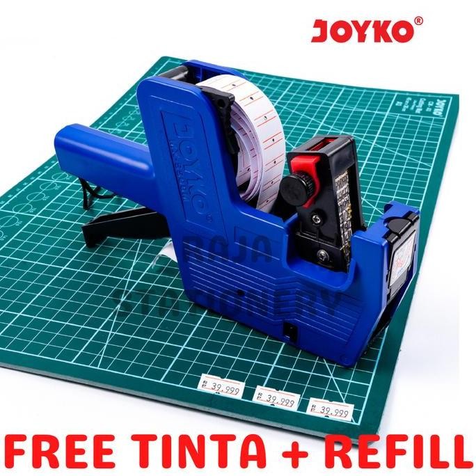 

Joyko Price Labeller 1 Baris / Mesin Alat Label Harga Cetak Lebel 8 Digit 1 Baris Mx-5500M Kualitas Terbaik Harga Termurah