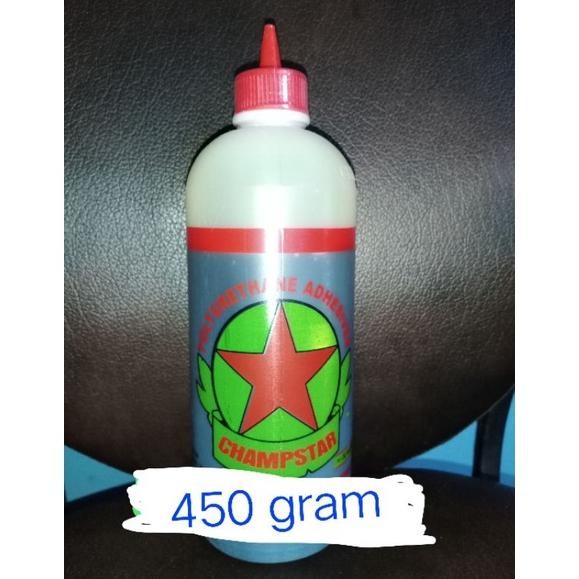 

450 gram.Lem pu chamstar or lem pu botol chamstar or lem busa chamstar