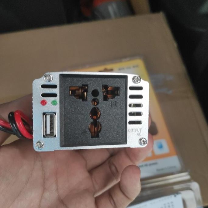 READY.. INVERTER DC TO AC 150 W / POWER INVERTER MOBIL DC 12V TO AC 220V