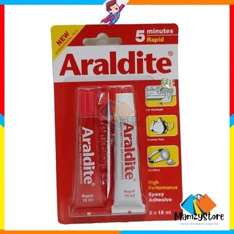 

Araldite merah 30ml LEM KACA ORIGINAL