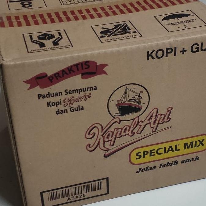 

baru kopi kapal api special mix 1 dus - 12 renceng x 10 sachet x 23g