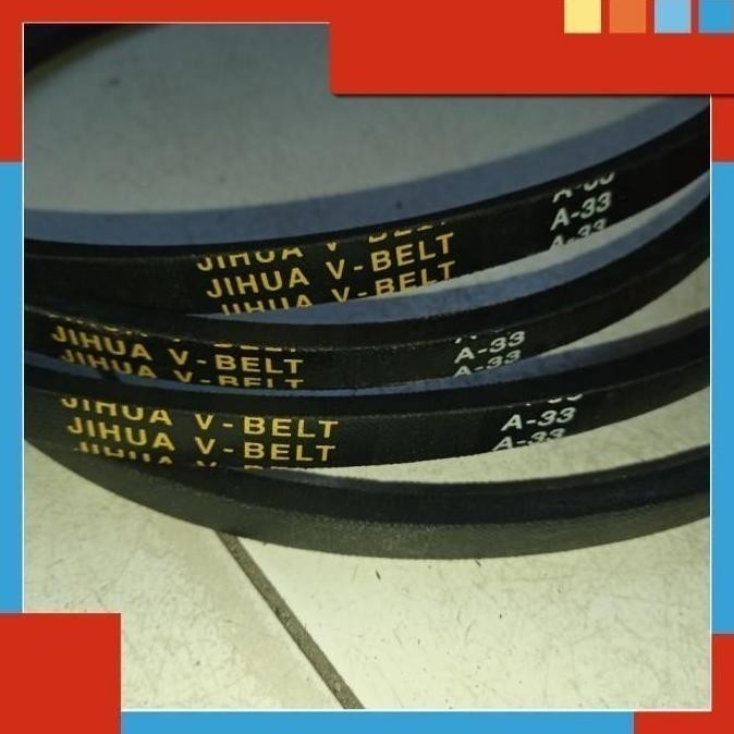 Produk Unggulan] SHARP ES-T85CL Van Belt Fan Bel Vbelt Fanbel Mesin Cuci V-Belt A-33