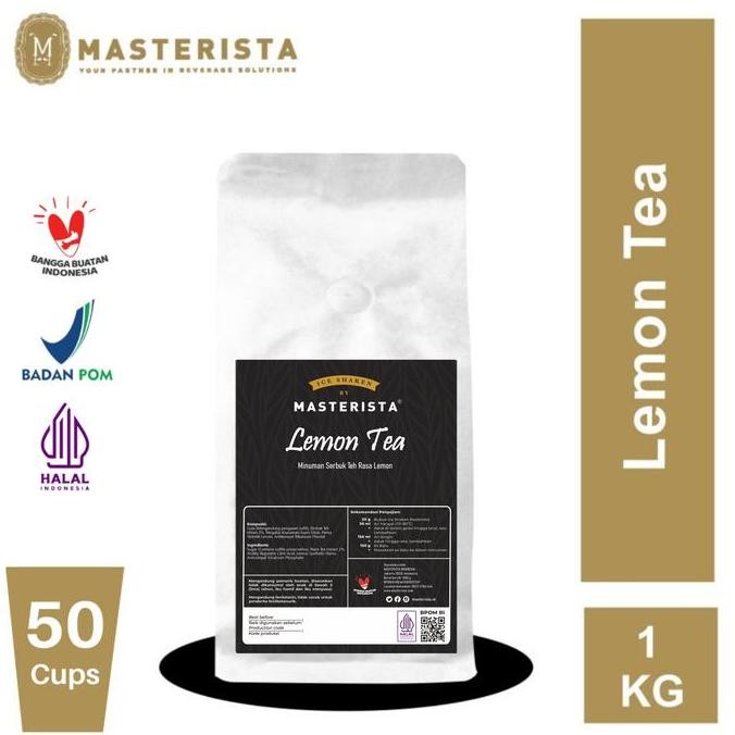 

baru javaland bubuk minuman lemon tea 1kg - powder teh lemon segar kekinian