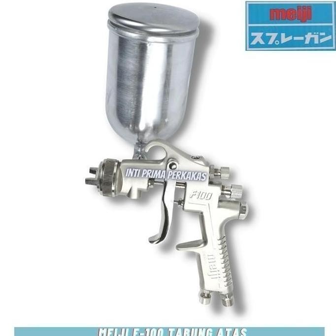 Spray Gun Meiji F100 Tabung Atas / Semprotan Cat F 100 Meiji Original