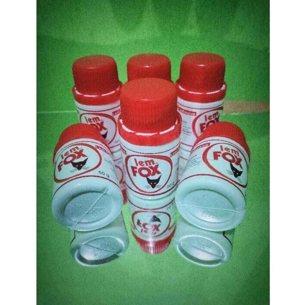 

Lem Fox Putih 50gr 12 Pcs (1 Lusin) / Lem Kertas / Sekolah / Kerajinan