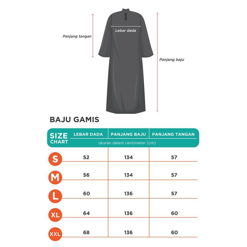 Gamis Pria - Toyohashi Jubba