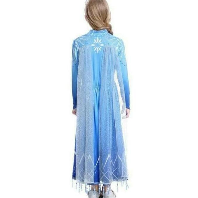 Asli.. Dress Anak Perempuan Baju Frozen 2 Elsa