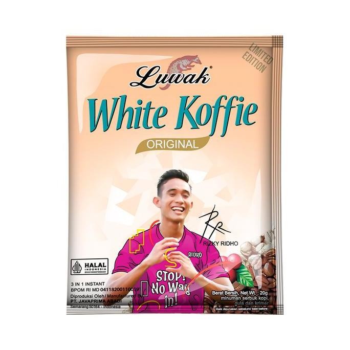 

baru luwak white koffie original 10x20gr - 12 pcs karton kopi susu instan