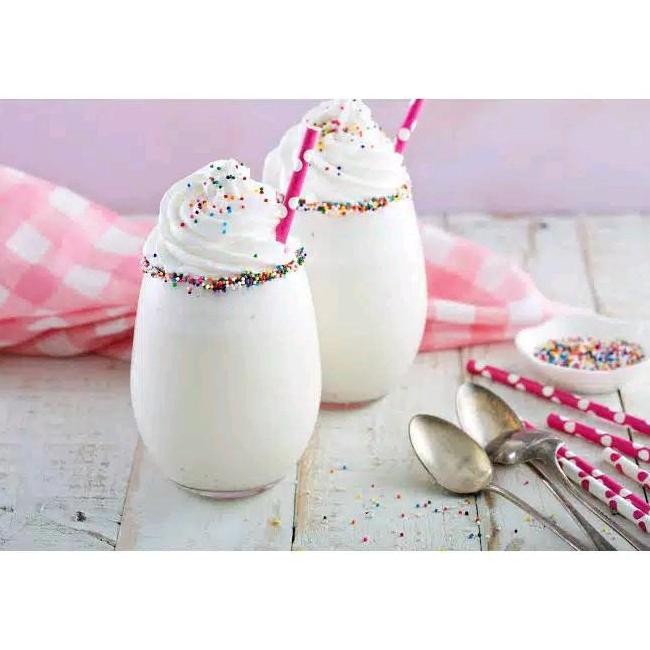 

baru bubuk minuman vanilla smoothies 1kg - milkshake powder drink golden quality