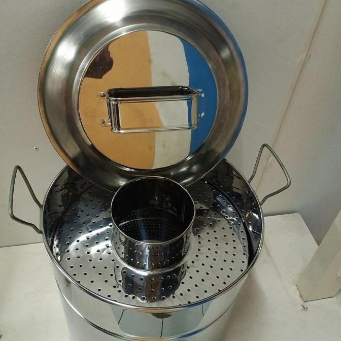 Dandang Bakso Stenlis Ukuran 30Cm /Langseng Bakso Ukuran 30Cm