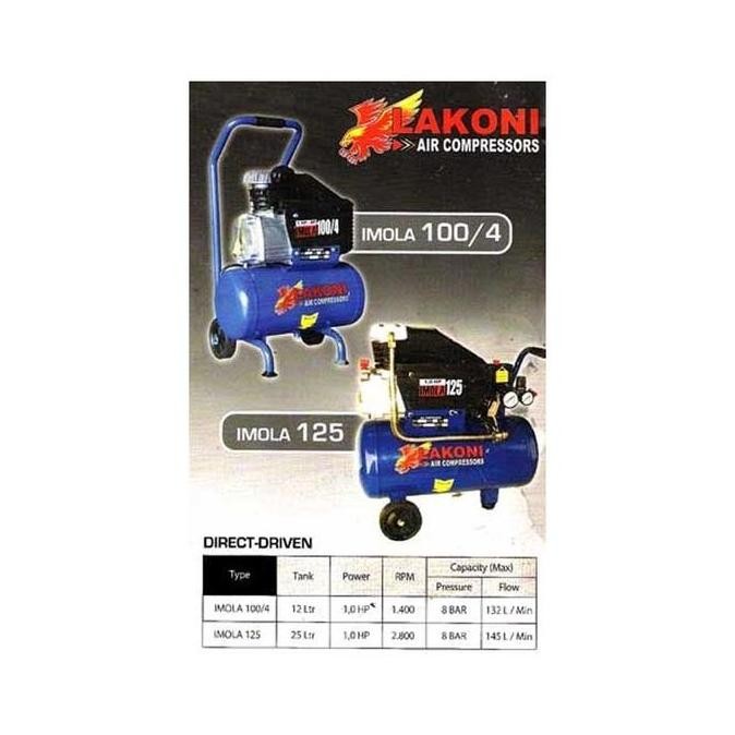 Kompresor Pumpa Angin Lakoni 1Hp Imola 125