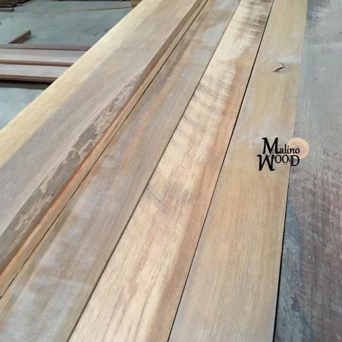 [Expert] Papan kayu ulin polos tebal 3 panjang 200 cm