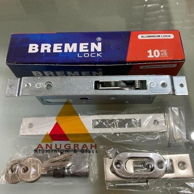 [Expert] Kunci Pintu Sliding / Geser Aluminium Bremen 4423